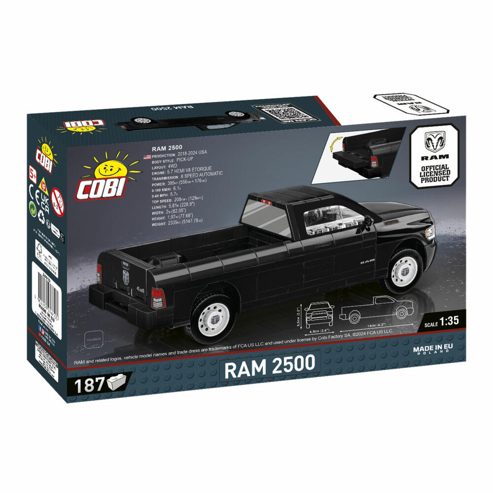 Cobi Klemmbaustein-Set RAM 2500, 187 Teile, 24610