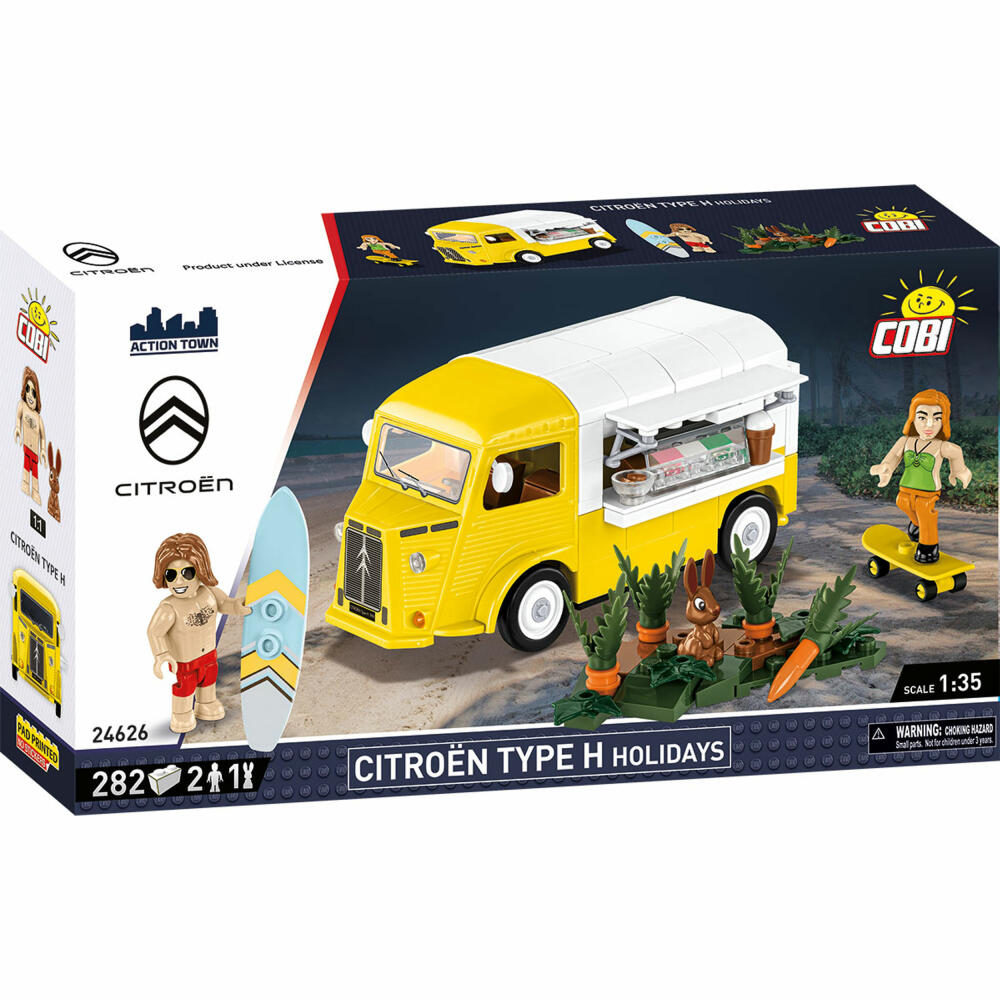 Cobi Klemmbaustein-Set Citroen Type H Holidays, Auto, 282 Teile, COBI-24626