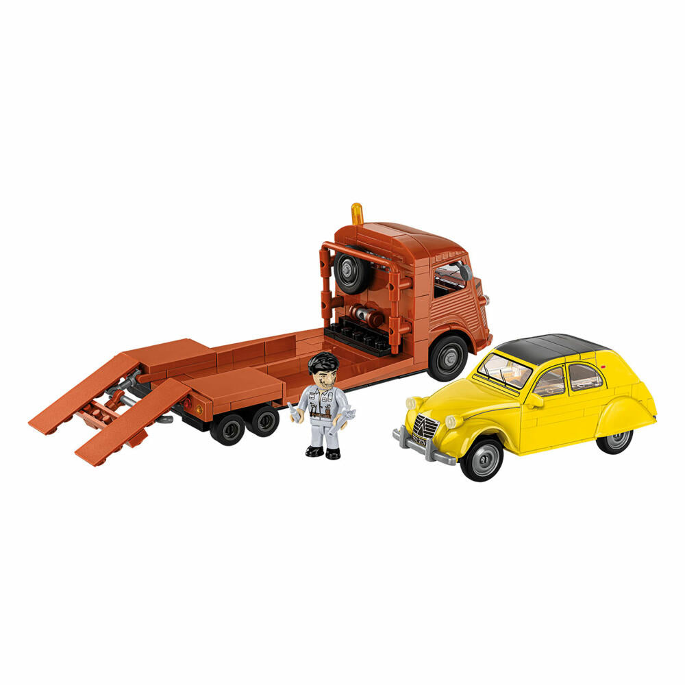 Cobi Klemmbaustein-Set Citroen Type H Car Transporter, 278 Teile, 24627