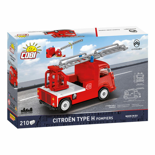 Cobi Klemmbaustein-Set Citroen Type H Pompiers, 210 Teile, 24628