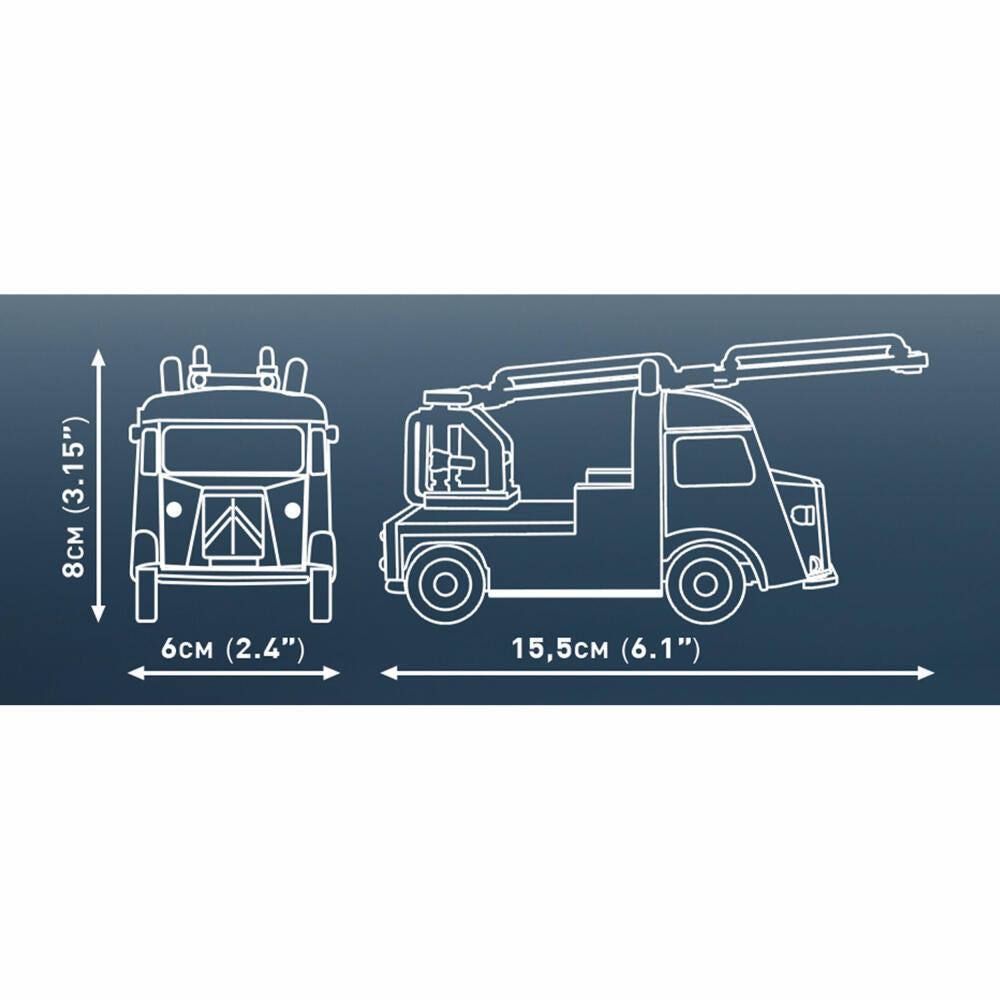 Cobi Klemmbaustein-Set Citroen Type H Pompiers, 210 Teile, 24628
