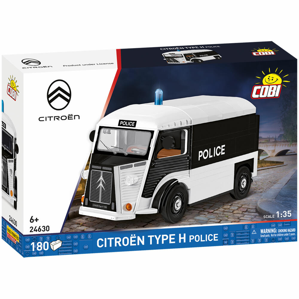 Cobi Klemmbaustein-Set Citroen Type H Police, Auto, 180 Teile, COBI-24630