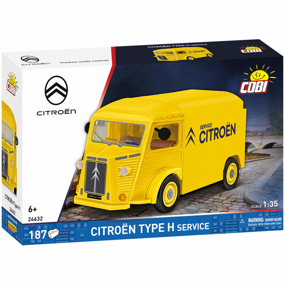 Cobi Klemmbaustein-Set Citroen Type H Service, Auto, 187 Teile, COBI-24632