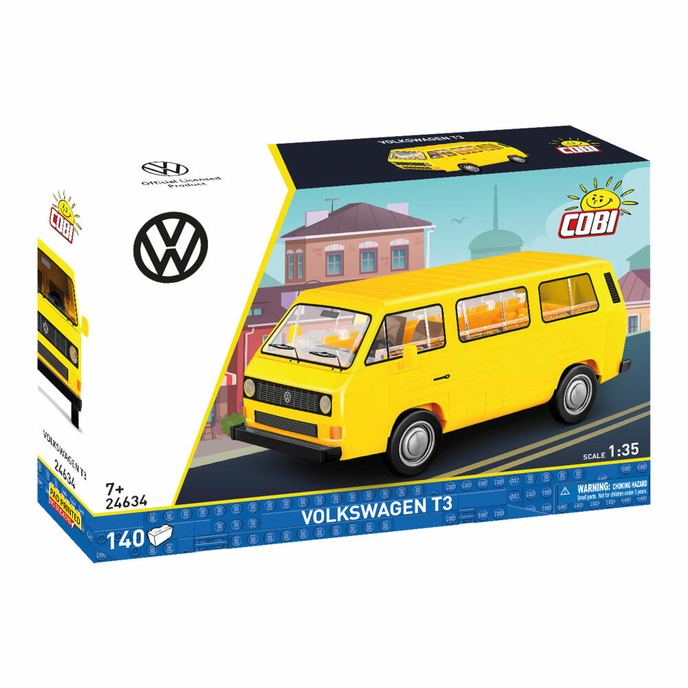 Cobi Klemmbaustein-Set VW Transporter T3, 140 Teile, 24634