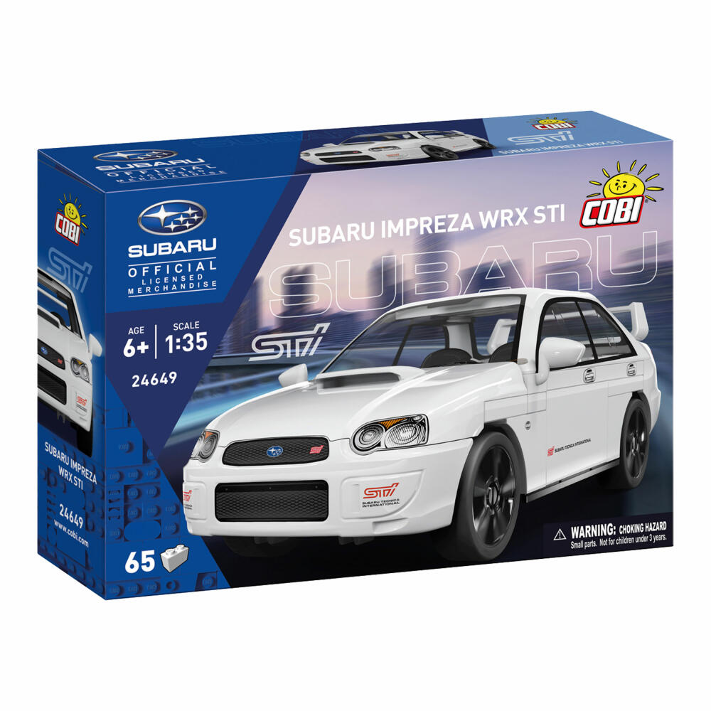 Cobi Klemmbaustein-Set Subaru Impreza WRX STI, 65 Teile, 24649