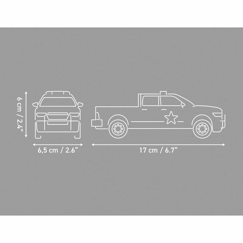 Cobi Klemmbaustein-Set RAM 1500 HEMI Sheriff, 211 Teile, 24658