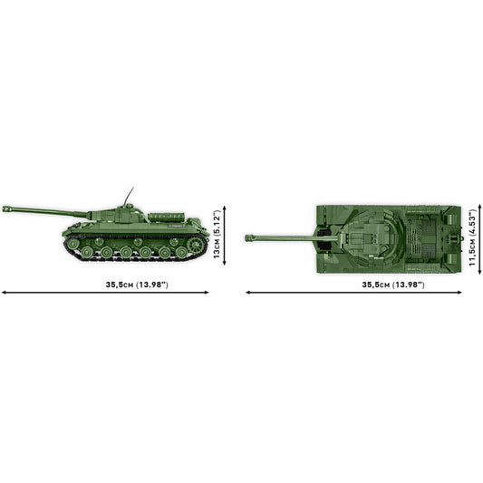 Cobi Klemmbaustein-Set IS-3 Soviet Heavy Tank, Panzer, WW2, 1170 Teile, COBI-2590