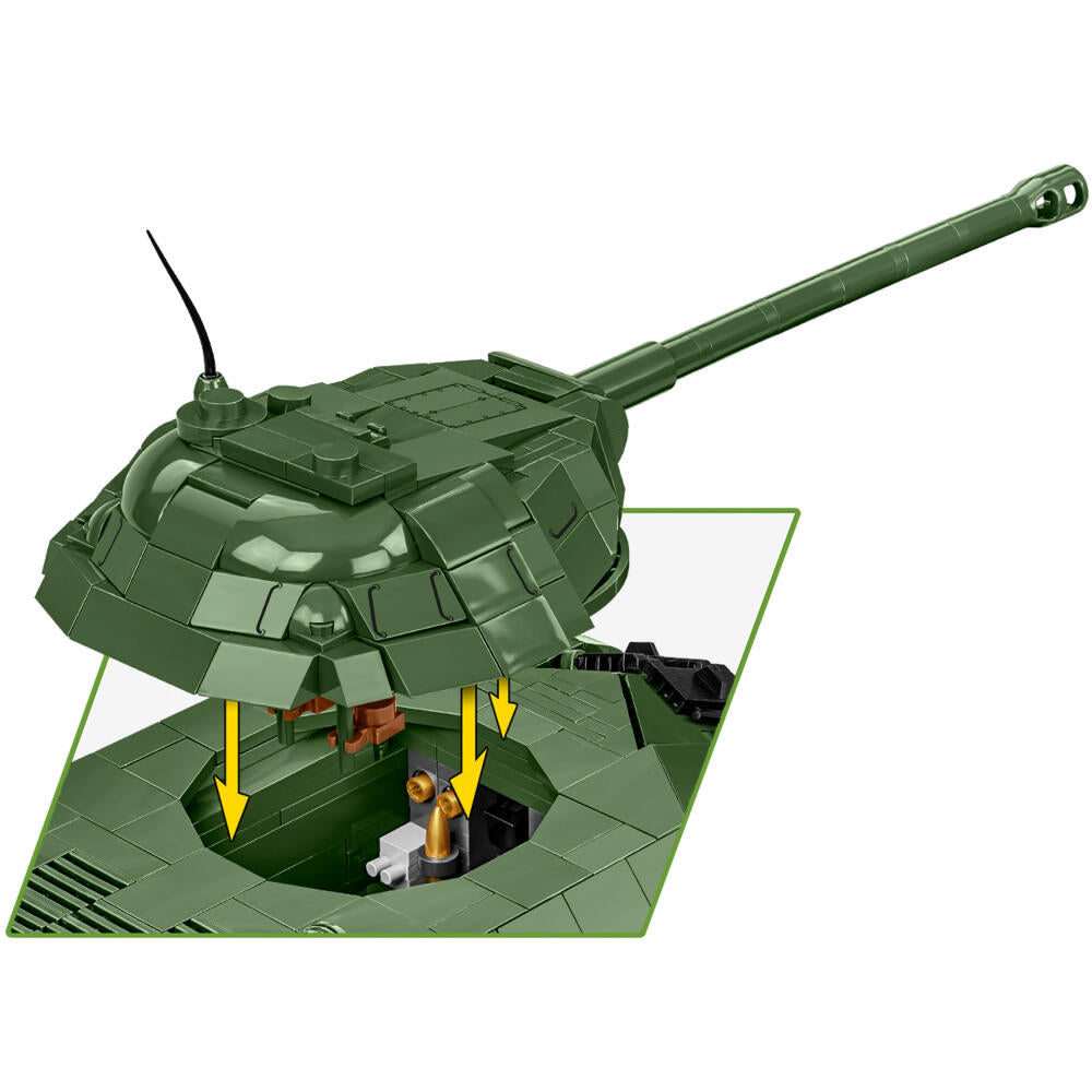 Cobi Klemmbaustein-Set IS-3 Soviet Heavy Tank, Panzer, WW2, 1170 Teile, COBI-2590