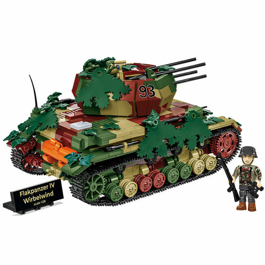Cobi Klemmbaustein-Set Flakpanzer IV Wirbelwind - Executive Edition, WW2, 1195 Teile, COBI-2593