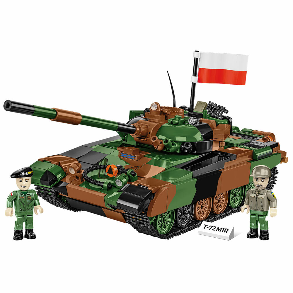 Cobi Klemmbaustein-Set Panzer T-72M1R PL/UA, Armed Forces, 724 Teile, COBI-2624