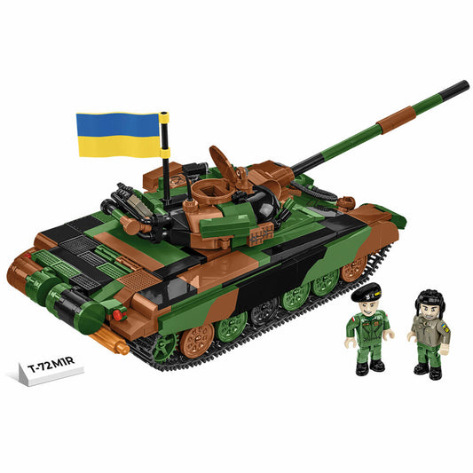 Cobi Klemmbaustein-Set Panzer T-72M1R PL/UA, Armed Forces, 724 Teile, COBI-2624