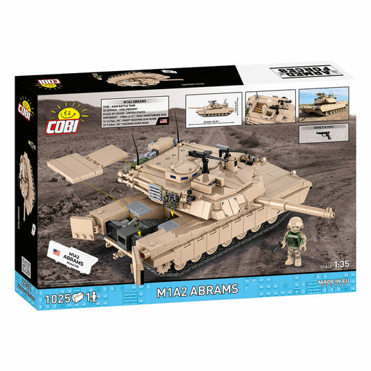 Cobi Klemmbaustein-Set M1A2 Abrams US, 1025 Teile, 2632