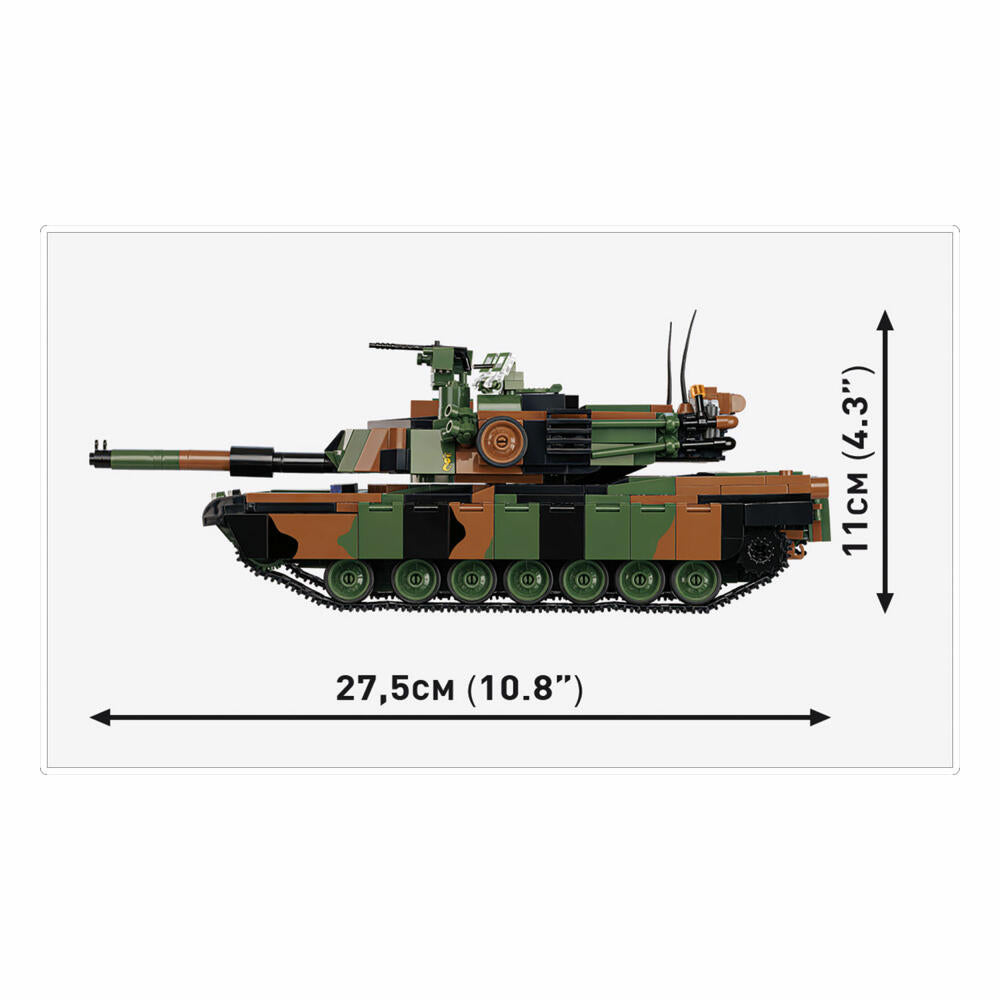 Cobi Klemmbaustein-Set M1A2 Abrams PL, 1065 Teile, 2633