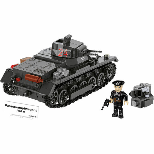 Cobi Klemmbaustein-Set Panzer I Ausf. B, Tank, WW2, 654 Teile, COBI-2660