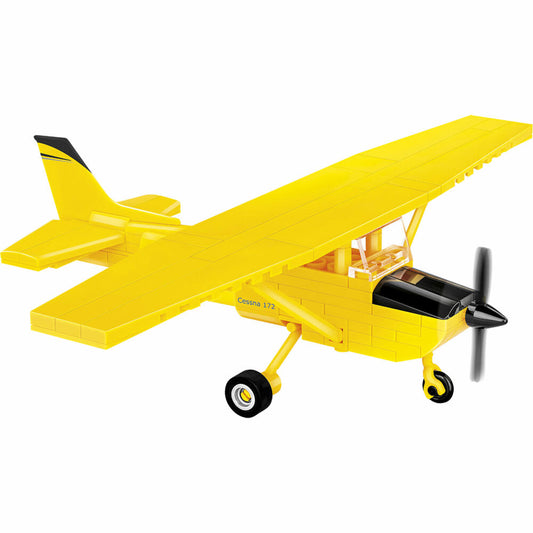 Cobi Klemmbaustein-Set Cessna 172 Skyhawk Gelb, Flugzeug, 160 Teile, COBI-26621
