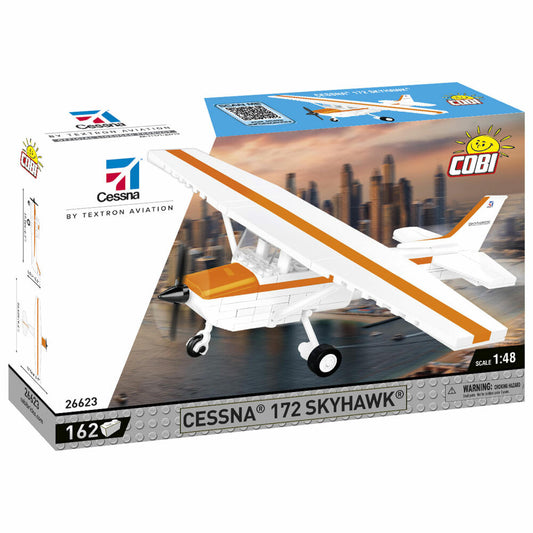 Cobi Klemmbaustein-Set Cessna 172 Skyhawk, Flugzeug, 162 Teile, COBI-26623