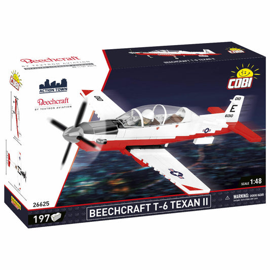 Cobi Klemmbaustein-Set Beechcraft T-6 Texan II, Flugzeug, 197 Teile, COBI-26625
