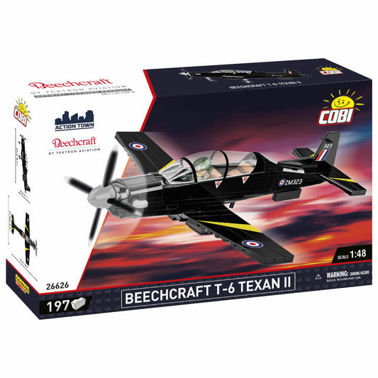 Cobi Klemmbaustein-Set Beechcraft T-6 Texan II UK, Flugzeug, 197 Teile, COBI-26626