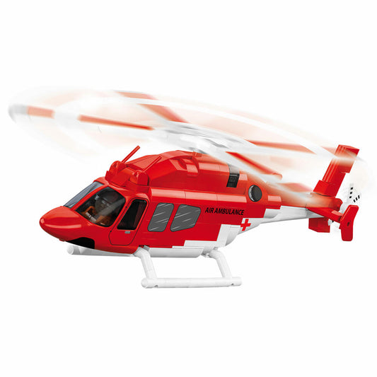 Cobi Klemmbaustein-Set Bell 429 Air Ambulance, Rettungshubschrauber, 248 Teile, COBI-26629