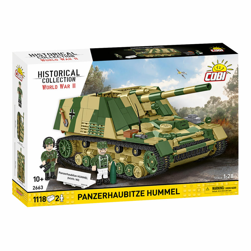 Cobi Klemmbaustein-Set Panzerhaubitze Hummel, 1116 Teile, 2663