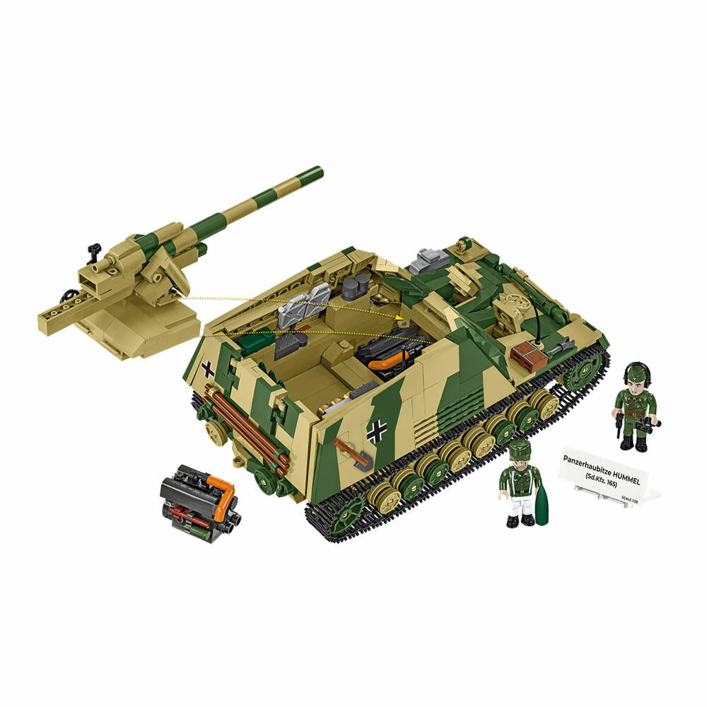 Cobi Klemmbaustein-Set Panzerhaubitze Hummel, 1116 Teile, 2663