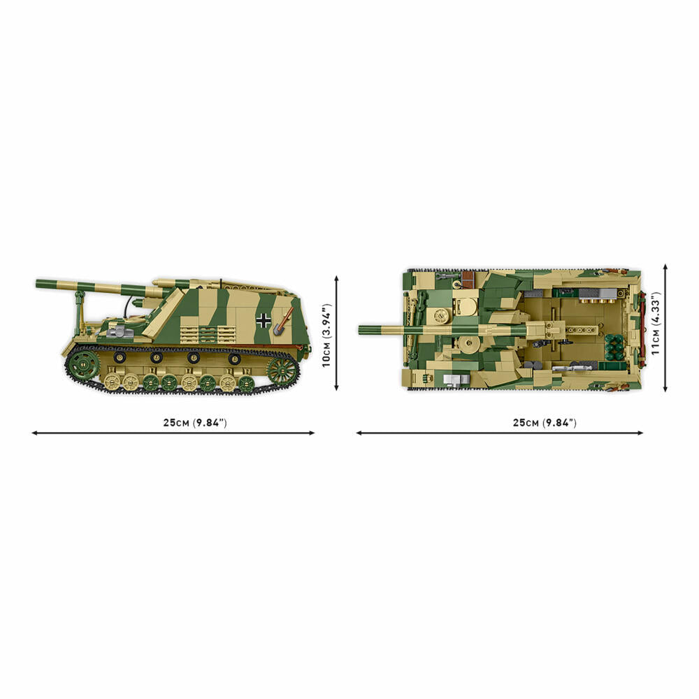 Cobi Klemmbaustein-Set Panzerhaubitze Hummel, 1116 Teile, 2663