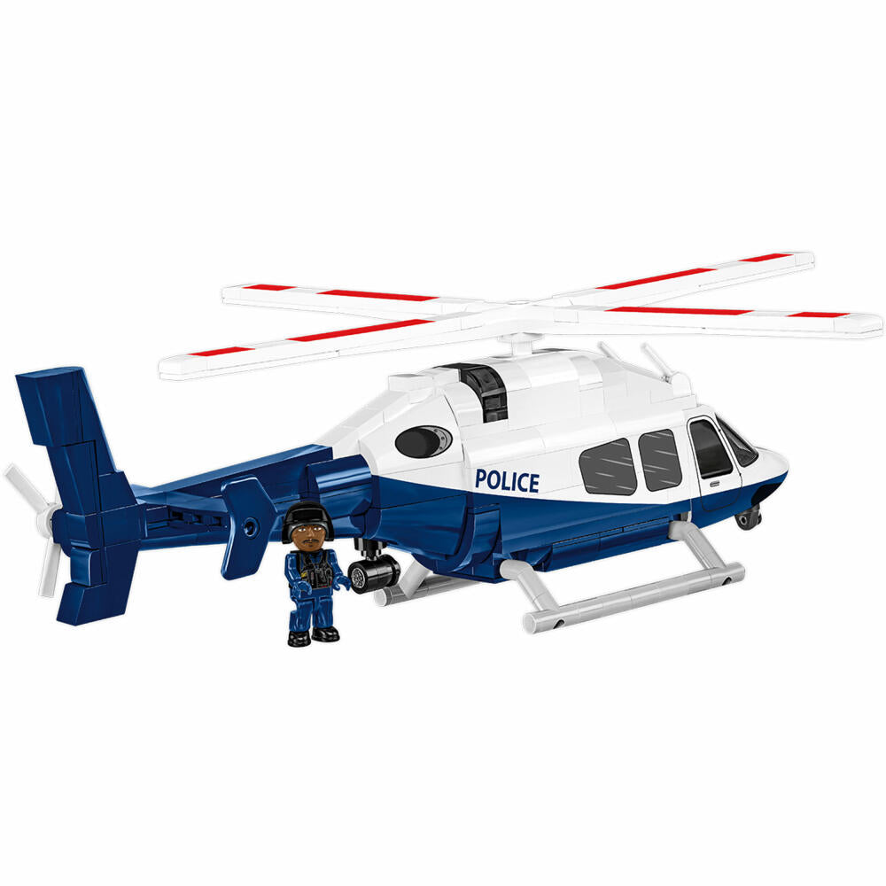 Cobi Klemmbaustein-Set Bell 429 Police, Polizei hubschrauber, 254 Teile, COBI-26630