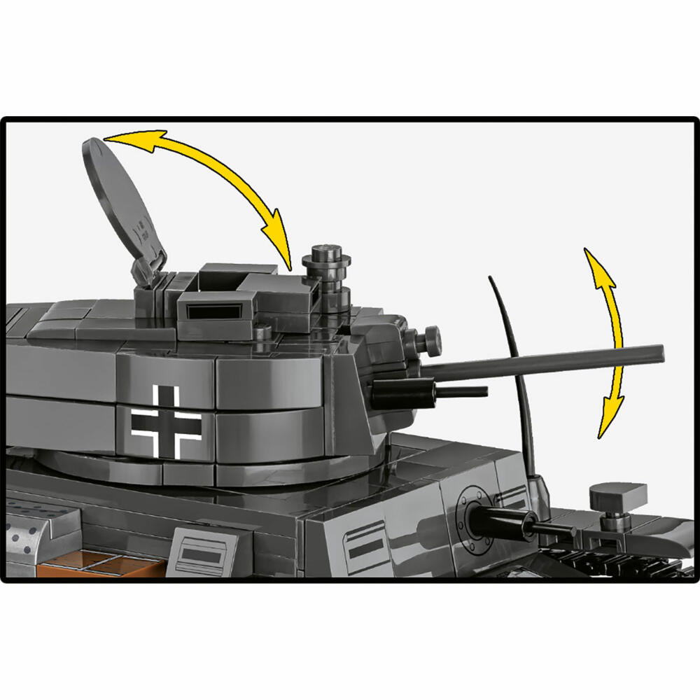 Cobi Klemmbaustein-Set Panzer 38t / CKD LT vz.38, WW2, 690 Teile, COBI-2666