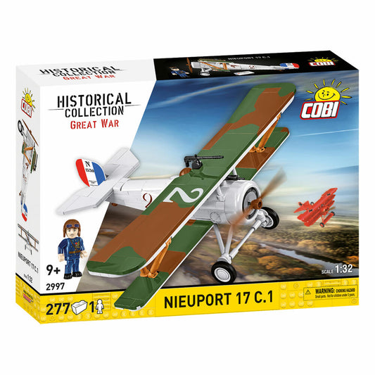 Cobi Klemmbaustein-Set Nieuport 17C.1 110HP, 277 Teile, 2997