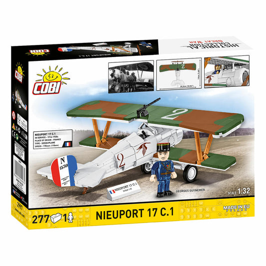 Cobi Klemmbaustein-Set Nieuport 17C.1 110HP, 277 Teile, 2997