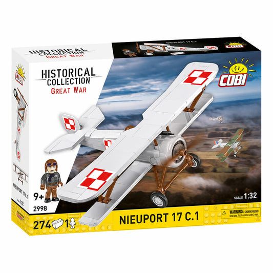 Cobi Klemmbaustein-Set Nieuport 17C.1 110 PL, 274 Teile, 2998
