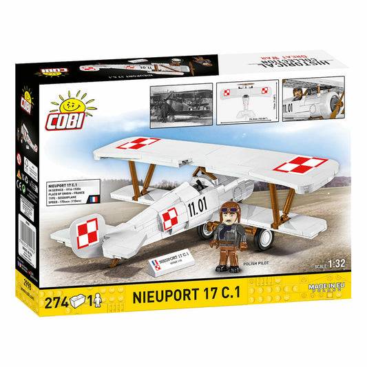 Cobi Klemmbaustein-Set Nieuport 17C.1 110 PL, 274 Teile, 2998