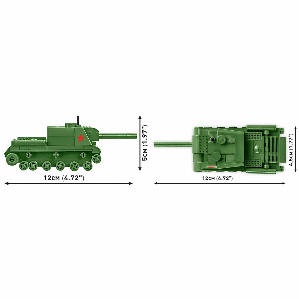 Cobi Klemmbaustein-Set Panzer ISU 152, WW2, 135 Teile, COBI-3096