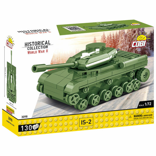 Cobi Klemmbaustein-Set Panzer IS-2, WW2, 130 Teile, COBI-3098