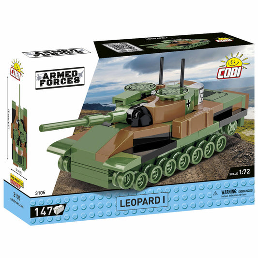 Cobi Klemmbaustein-Set Panzer Leopard 1, Armed Forces, 147 Teile, COBI-3105