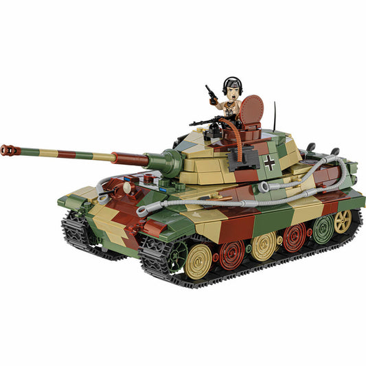 Cobi Klemmbaustein-Set Panzer VI Ausf. B Königstiger, WW2, 802 Teile, COBI-3113