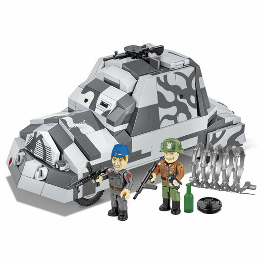 Cobi Klemmbaustein-Set Panzerfahrzeug Kubus, WW2, 302 Teile, COBI-3114
