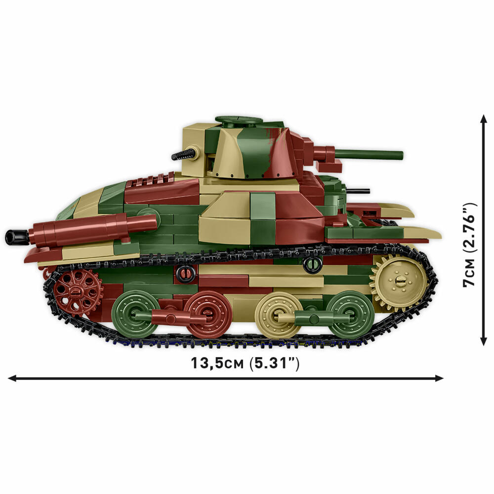 Cobi Klemmbaustein-Set Panzer Type 95 Ha-Go, WW2, 380 Teile, COBI-3115