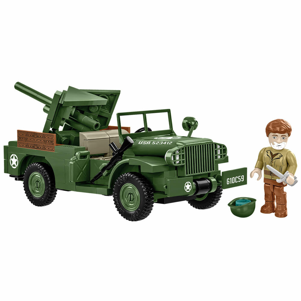 Cobi Klemmbaustein-Set 37 mm GMC M6 Fargo, WW2, 230 Teile, COBI-3116
