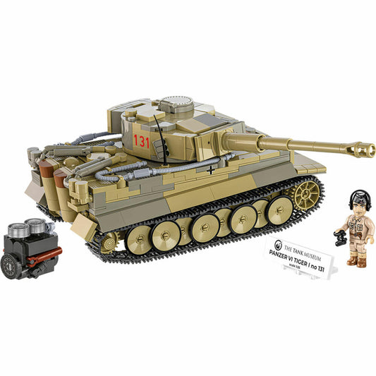 Cobi Klemmbaustein-Set Panzer VI Tiger I No 131, WW2, 865 Teile, COBI-3123
