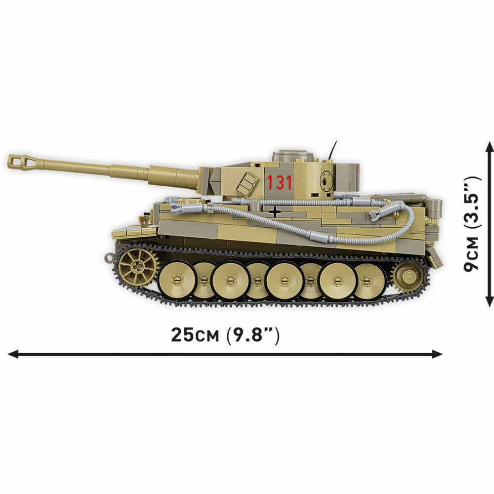 Cobi Klemmbaustein-Set Panzer VI Tiger I No 131, WW2, 865 Teile, COBI-3123