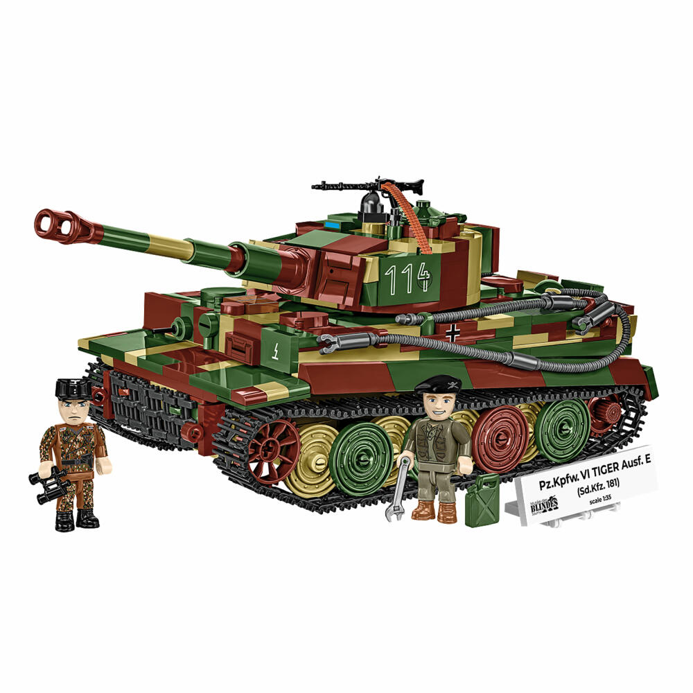 Cobi Klemmbaustein-Set Pz.KpfW. VI Tiger Ausf. E, 870 Teile, 3124
