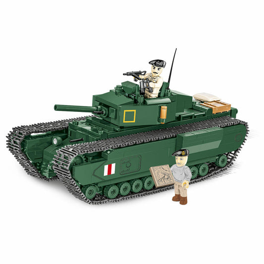 Cobi Klemmbaustein-Set Panzer Mark IV Churchill, WW2, 668 Teile, COBI-3128
