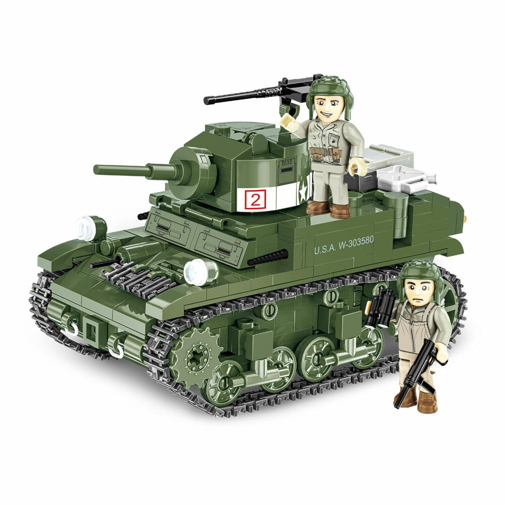 Cobi Klemmbaustein-Set Panzer M3 Stuart, WW2, 511 Teile, COBI-3129