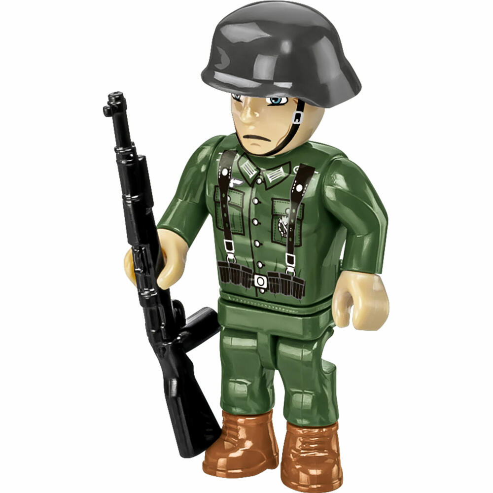 Cobi Klemmbaustein-Set Deutscher Bunker Regelbau 667, WW2, 642 Teile, COBI-3136