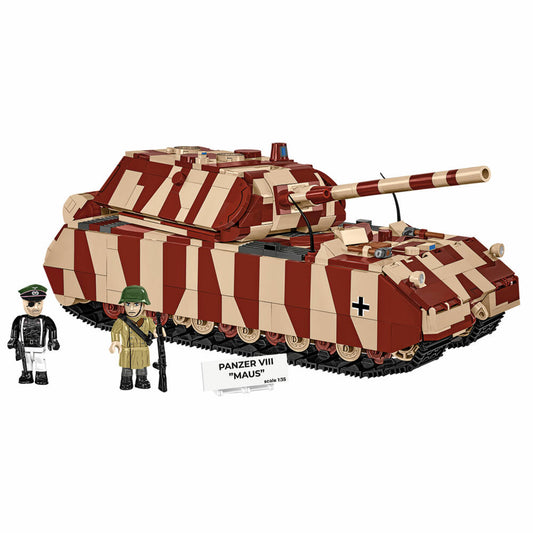 Cobi Klemmbaustein-Set Panzer VIII Maus, WW2, 1353 Teile, COBI-3138