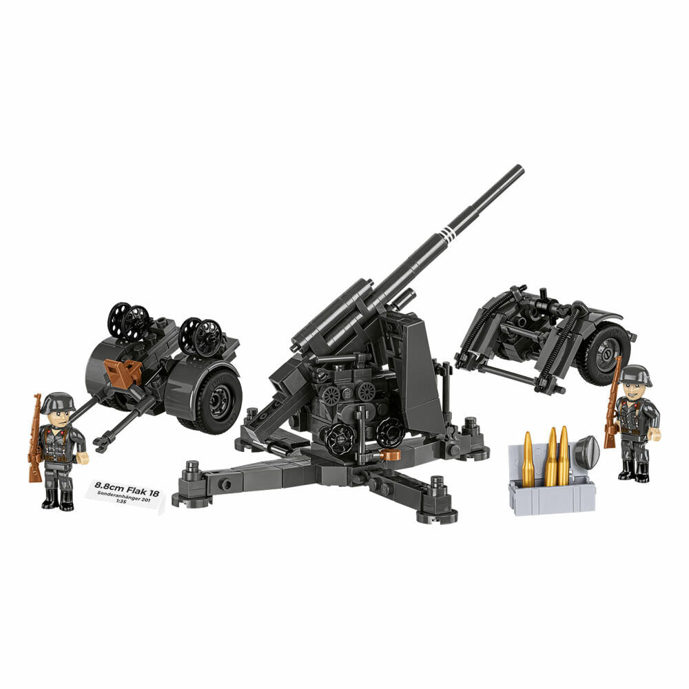 Cobi Klemmbaustein-Set 8.8 cm FLAK mit Anhänger, 360 Teile, 3140
