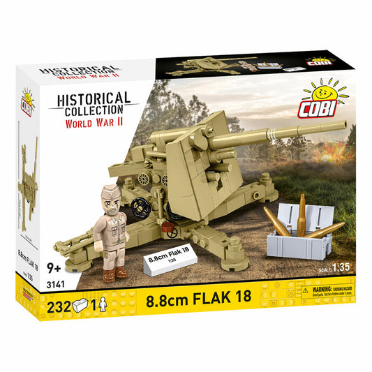 Cobi Klemmbaustein-Set 8.8 FLAK 18 DAK, 232 Teile, 3141