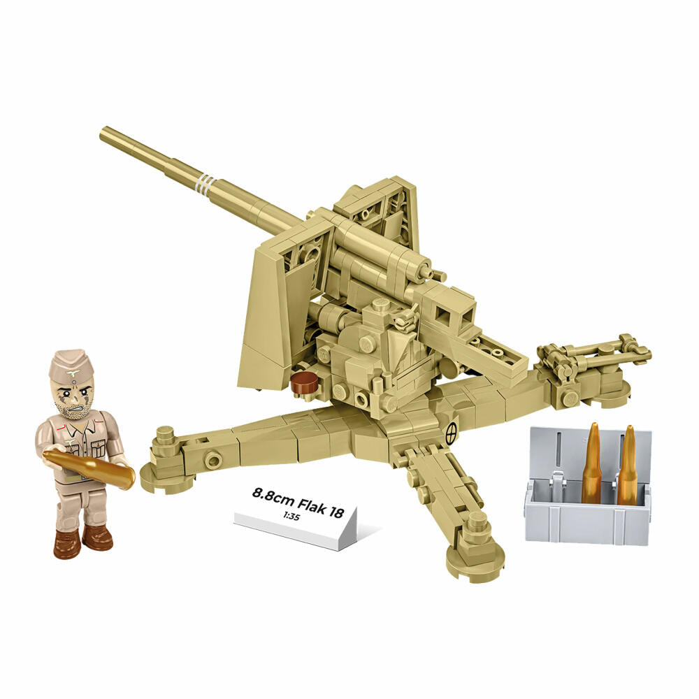 Cobi Klemmbaustein-Set 8.8 FLAK 18 DAK, 232 Teile, 3141