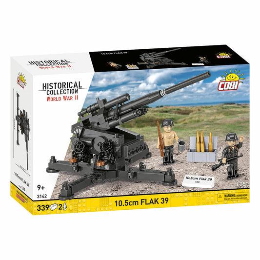 Cobi Klemmbaustein-Set 10.5 cm FLAK 39, 339 Teile, 3142